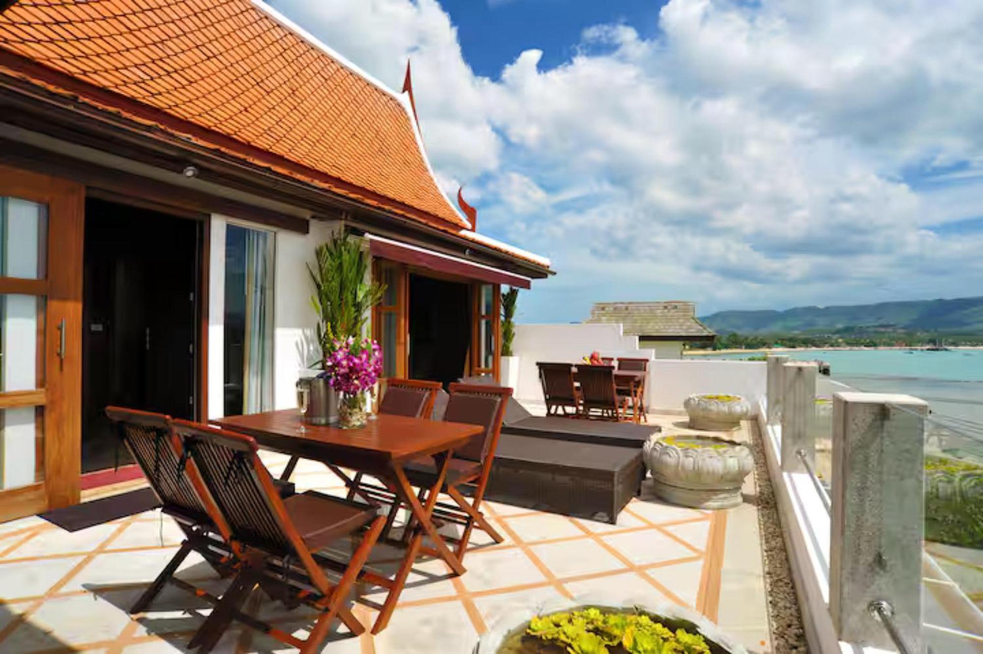 Thai Heritage Villa Melitta Bangrak Bohput, Beach, Pool, Seaviews, 6-Suite, Full Villa, Luxury, Aaa Location Koh Samui Екстериор снимка