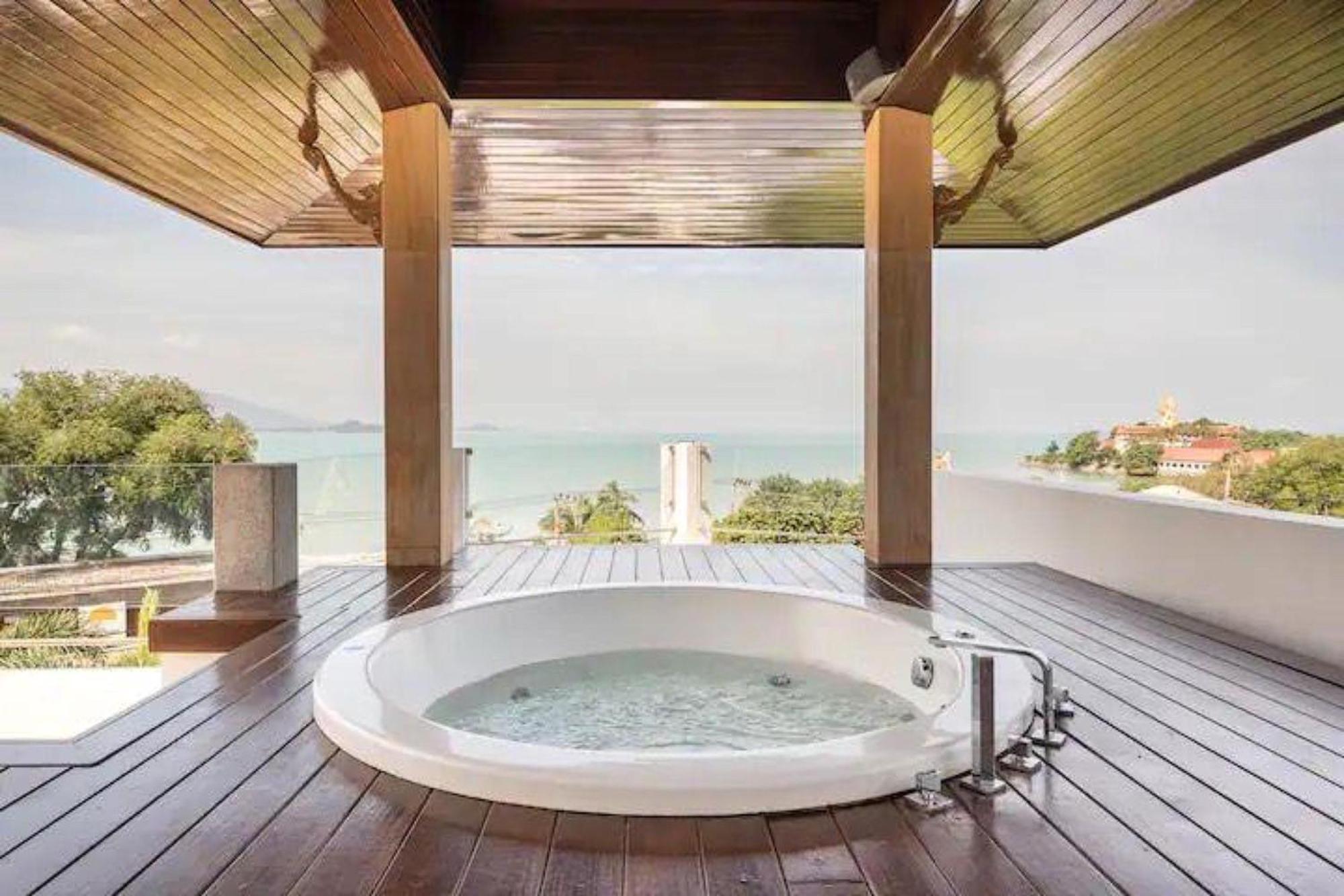 Thai Heritage Villa Melitta Bangrak Bohput, Beach, Pool, Seaviews, 6-Suite, Full Villa, Luxury, Aaa Location Koh Samui Екстериор снимка